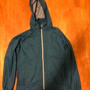 Women’s Large Teal Columbia Raincoat.